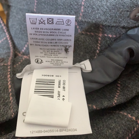 Adorable cyrillus woolen pinafore dress 4T - Picture 4 of 4